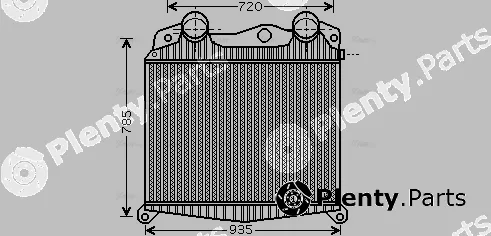 Ava Quality Cooling MN4017 — Charge Air Cooler
