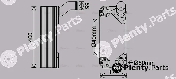 Ava Quality Cooling MN3101 — Oil Cooler, retarder