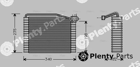 Ava Quality Cooling AIV149 — Evaporator, air conditioning