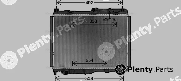 Ava Quality Cooling FD2681 — Radiator, engine cooling