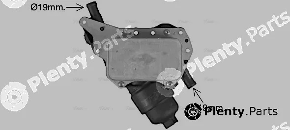 Ava Quality Cooling RT3638H — Oil Cooler, engine oil