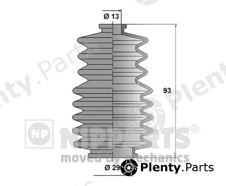 Nipparts J2857000 — Bellow Kit, steering