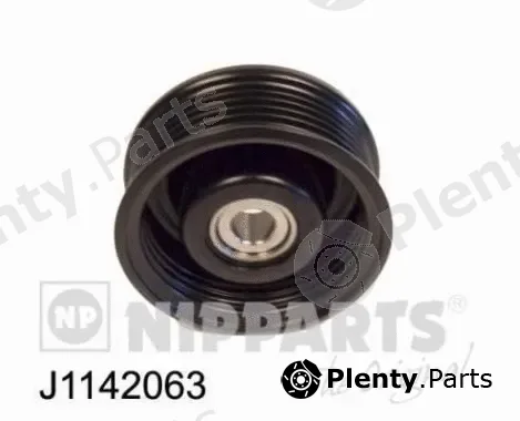 Nipparts J1142063 — Deflection/Guide Pulley, V-ribbed belt