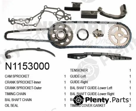 Nipparts N1153000 — Timing Chain Kit