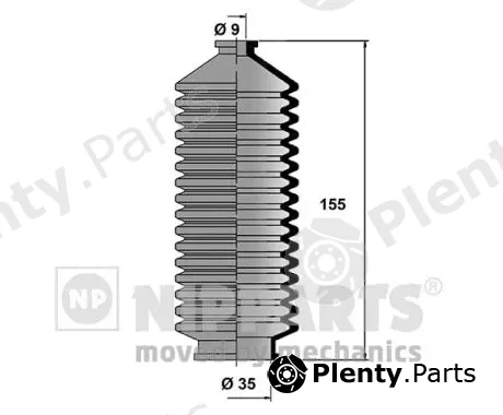 Nipparts J2841007 — Bellow Kit, steering