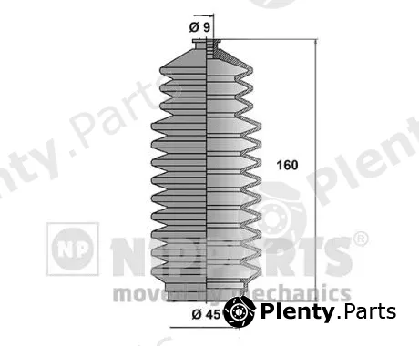 Nipparts J2841000 — Bellow Kit, steering