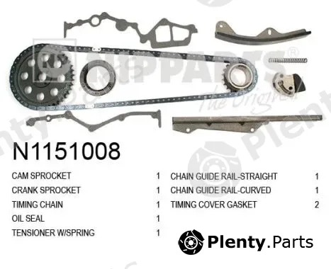 Nipparts N1151008 — Timing Chain Kit