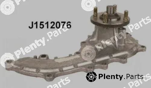 Nipparts J1512076 — Water Pump, engine cooling