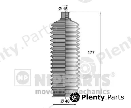 Nipparts N2840511 — Bellow Kit, steering