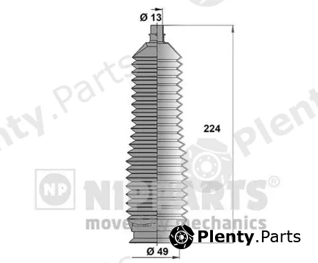 Nipparts J2840301 — Bellow Kit, steering