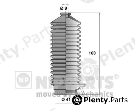 Nipparts J2841003 — Bellow Kit, steering