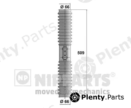Nipparts N2840906 — Bellow Kit, steering