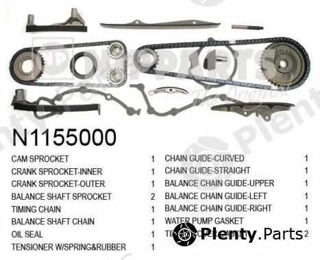 Nipparts N1155000 — Timing Chain Kit