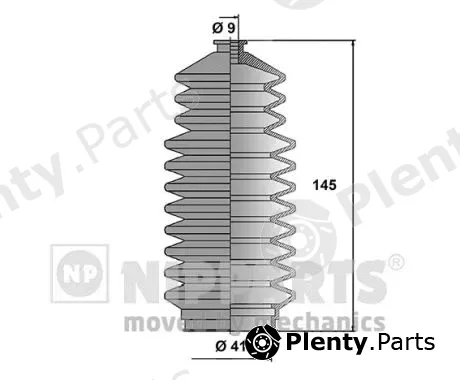 Nipparts J2841009 — Bellow Kit, steering