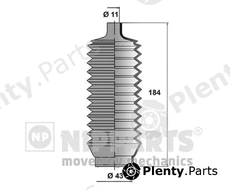 Nipparts J2845000 — Bellow Kit, steering