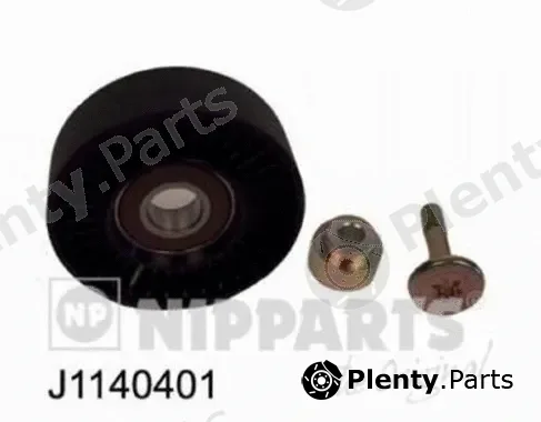 Nipparts J1140401 — Deflection/Guide Pulley, V-ribbed belt
