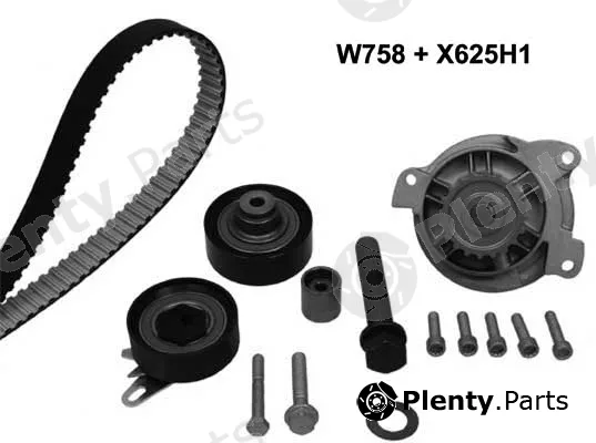 MGA 758K2 — Water Pump & Timing Belt Kit