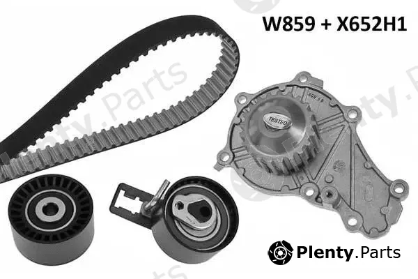 MGA 859K3 — Water Pump & Timing Belt Kit