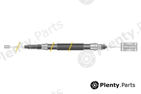 MGA CF5687 — Cable Pull, parking brake