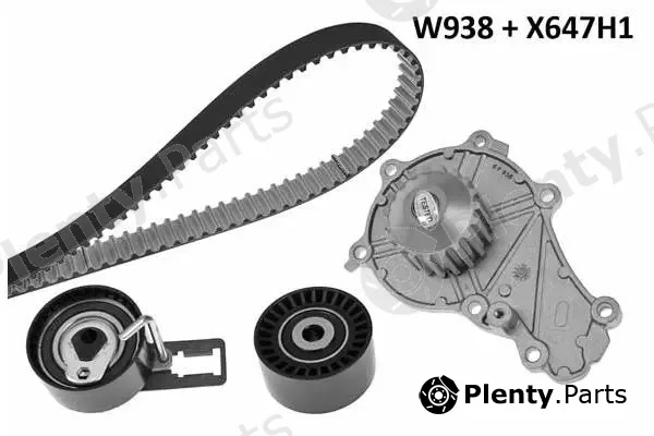MGA 938K2 — Water Pump & Timing Belt Kit