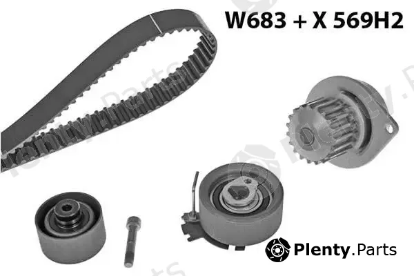 MGA 683K2 — Water Pump & Timing Belt Kit