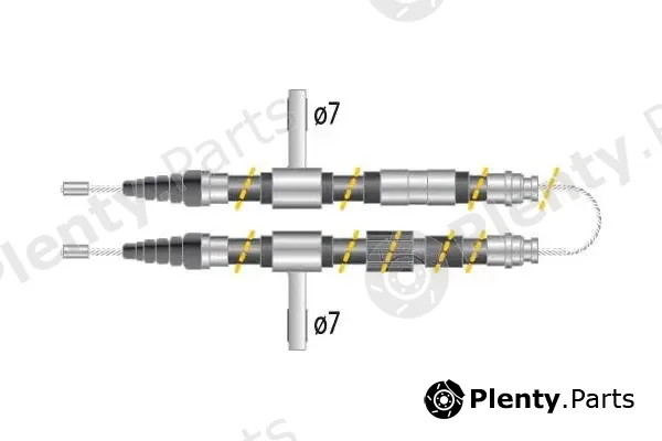 MGA CF5013 — Cable Pull, parking brake