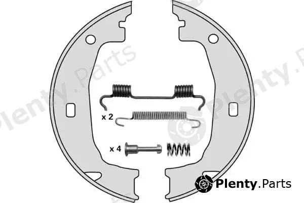 MGA M781R — Brake Shoe Set, parking brake