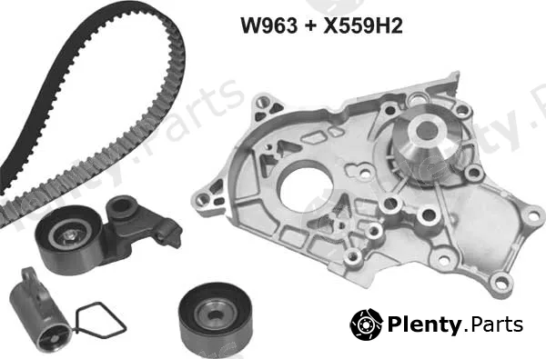 MGA 963K1 — Water Pump & Timing Belt Kit