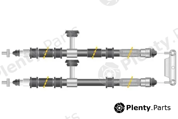 MGA CF5966 — Cable Pull, parking brake