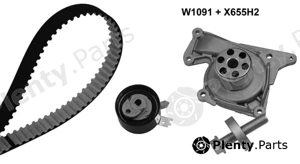 MGA 1091K3 — Water Pump & Timing Belt Kit