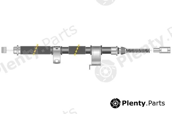 MGA CF6297 — Cable Pull, parking brake