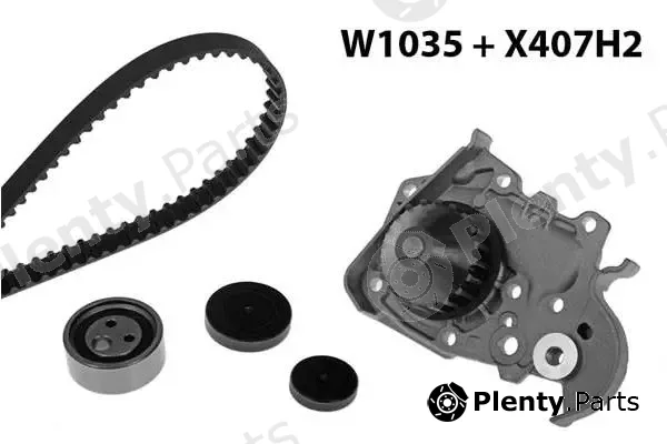 MGA 1035K2 — Water Pump & Timing Belt Kit