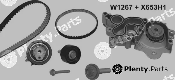 MGA 1267K1 — Water Pump & Timing Belt Kit