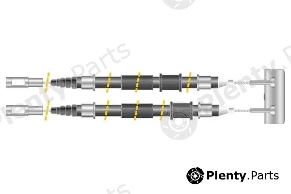 MGA CF5329 — Cable Pull, parking brake