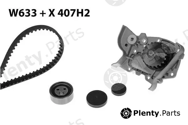 MGA 633K2 — Water Pump & Timing Belt Kit