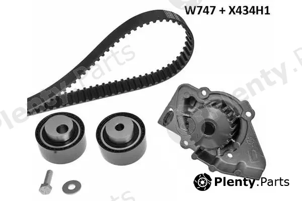 MGA 747K2 — Water Pump & Timing Belt Kit