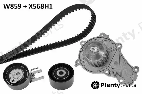 MGA 859K1 — Water Pump & Timing Belt Kit