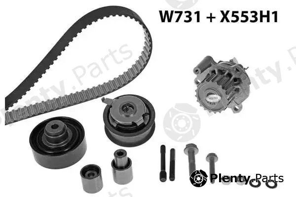 MGA 731K2 — Water Pump & Timing Belt Kit