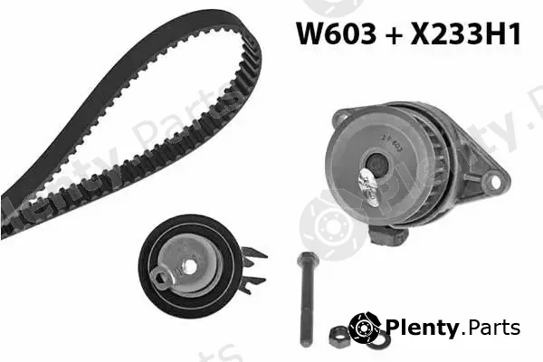MGA 603K1 — Water Pump & Timing Belt Kit