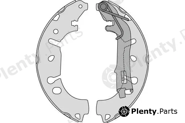 MGA M842 — Brake Shoe Set
