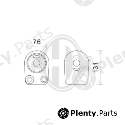 Diederichs DCO1062 — Oil Cooler, engine oil DIEDERICHS Climate