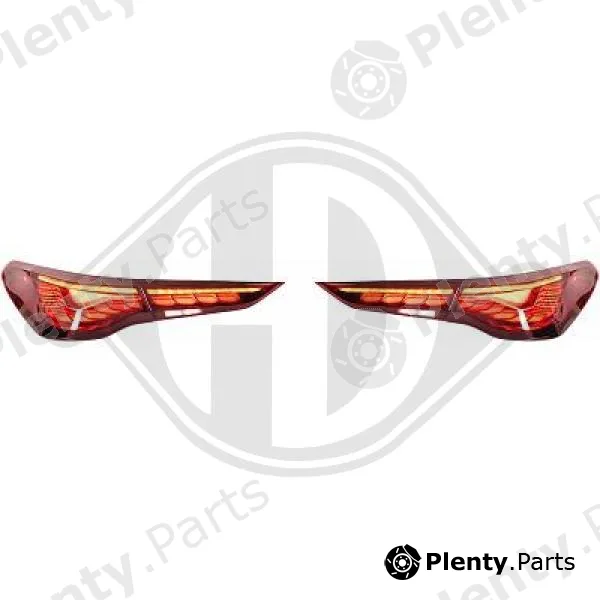 Diederichs 1246385 — Tail Light Assembly Set HD Tuning