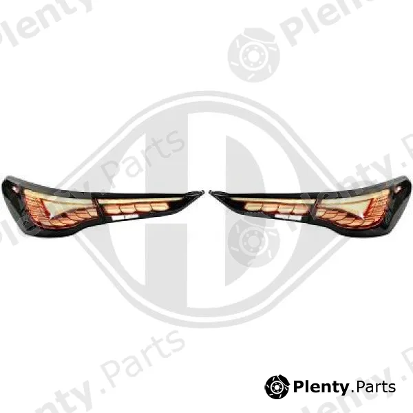 Diederichs 1246386 — Tail Light Assembly Set HD Tuning