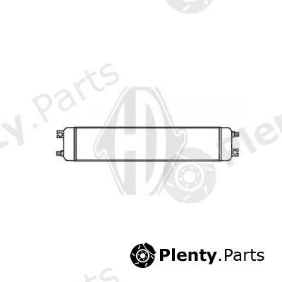 Diederichs DCO1010 — Oil Cooler, engine oil DIEDERICHS Climate