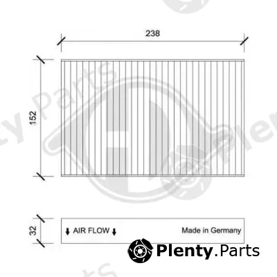 Diederichs DCI0209 — Filter, cabin air DIEDERICHS Climate