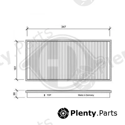 Diederichs DCI1041 — Filter, cabin air DIEDERICHS Climate