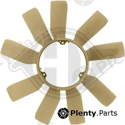 Diederichs 1640043 — Fan Wheel, engine cooling