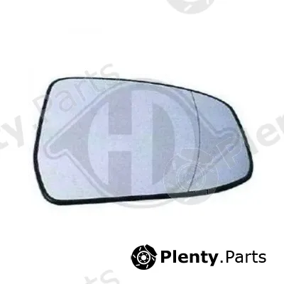 Diederichs 1416026 — Mirror Glass, exterior mirror