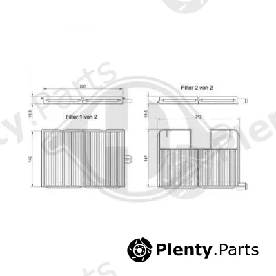 Diederichs DCI0803S — Filter, cabin air DIEDERICHS Climate