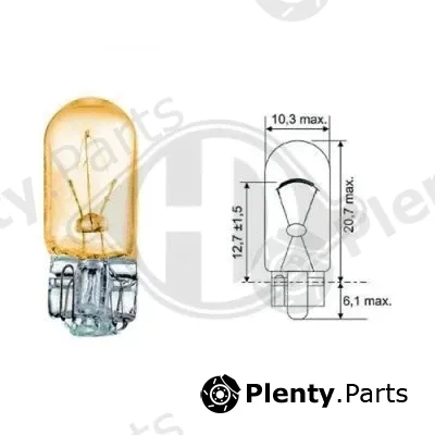 Diederichs LID10079 — Bulb, direction indicator Amber